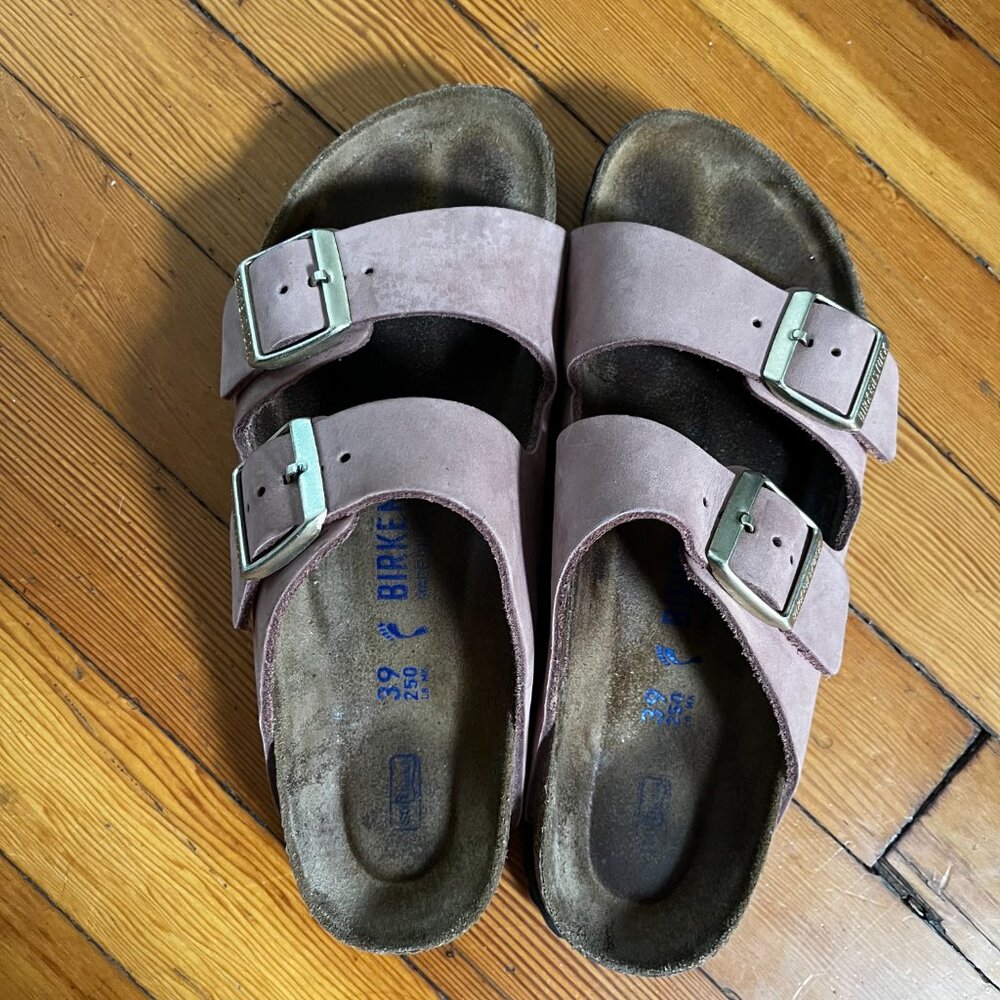 Women's Birkenstocks - Arizona Soft Footbed Soft Pink